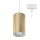Indigo Lighting - JACK 3 P 25W 2810Lm 60° DIM Blanc mat - Laiton