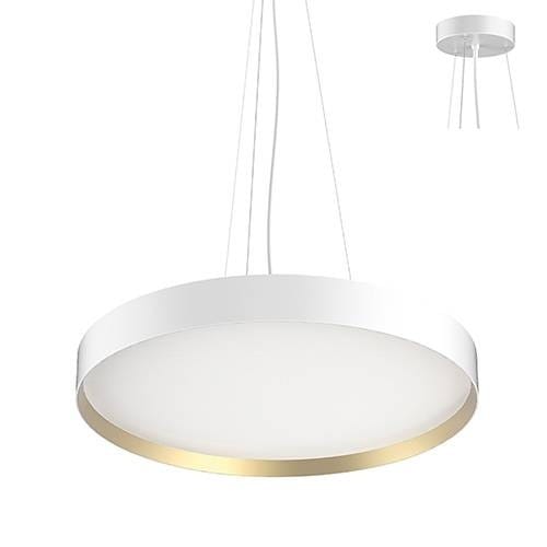 Indigo Lighting - NOVA CSP 2 P 40W 6075Lm 120° Blanc mat - Doré