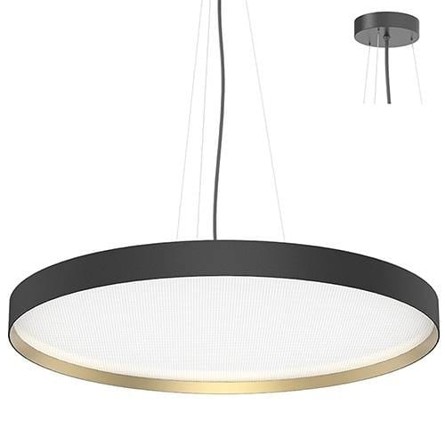 Indigo Lighting - NOVA CSP 3 P 68W 10740Lm 120° Noir mat - Cuivre mat
