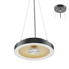 Indigo Lighting - HULA P 18W 3000K 1850Lm 120° DIM Noir mat - Cuivre mat