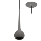 Indigo Lighting - DROPY P 12,5W 3000K 1075Lm 50° DIM Gris canon de fusil