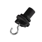 Indigo Lighting - CROCHET DE SUSPENSION max. 15kg Noir