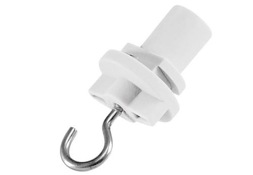 Indigo Lighting - CROCHET DE SUSPENSION max. 15kg Blanc