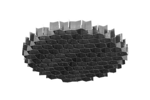 Indigo Lighting - GRILLE NID D'ABEILLE DIA.83mm Noir