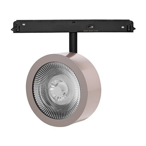 Indigo Lighting - DISU 2 15W 2100Lm 36° Noir mat - Or brossé