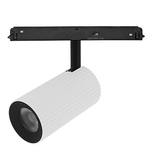 Indigo Lighting - YOKA 3 15W 1950Lm 40° Noir mat - Blanc mat