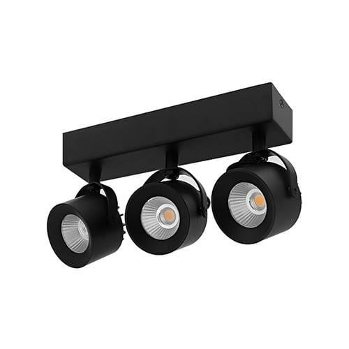 Indigo Lighting - PIXA 3 3x10W 3x1200Lm 3000K 38° DIM Noir mat