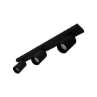 Indigo Lighting - RIVA 3 GU10 MAX 3x10W PAR16 Noir mat