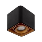 Indigo Lighting - LUPO 1 GU10 MAX10W PAR16 Noir - Doré