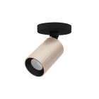 Indigo Lighting - AUREA 1 C 6W 715Lm 38° DIM Noir mat - Or rose