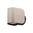 Indigo Lighting - SNOOP GU10 MAX10W PAR16 IP54 Noir mat - Or rose