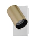 Indigo Lighting - LIVRO GU10 MAX 8W PAR16 Blanc mat - Laiton brossé