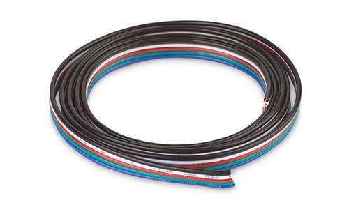 Indigo Lighting - CABLE PLAT 4x0,3mm²-1x0,5mm² RGBW 1m