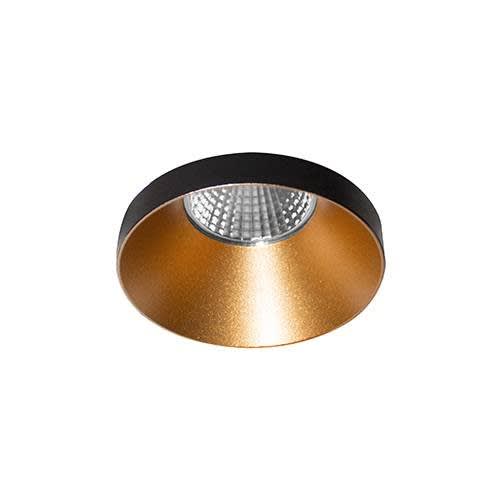 Indigo Lighting - SYLA RD-B 10W 960Lm 2700K 38° DIM Noir - Doré