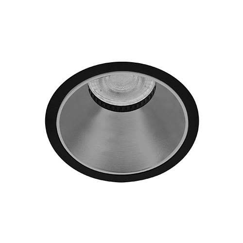 Indigo Lighting - FIJI R GU10 MAX10W PAR16 Noir mat - Argent
