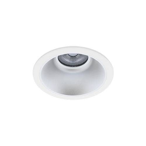 Indigo Lighting - LYON 1 R 15W 1875Lm 4000K 60° IP44 DALI Blanc mat - Argent