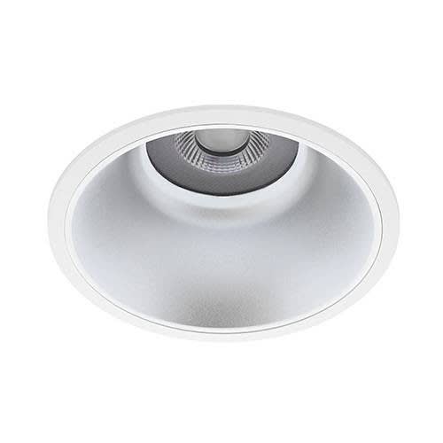 Indigo Lighting - LYON 3 R 30W 4100Lm 4000K 60° IP44 DALI Blanc mat - Argent
