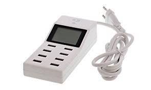 Indigo Lighting - CHARGEUR MULTI USB (8 PORTS) Blanc
