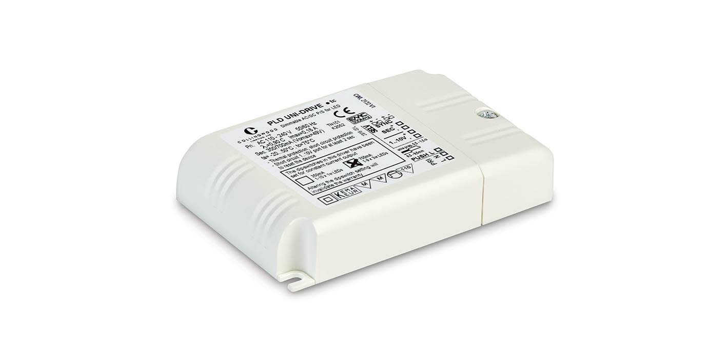 Indigo Lighting - DRIVER 3-27W 700mA CC DIM 1-10V PUSH