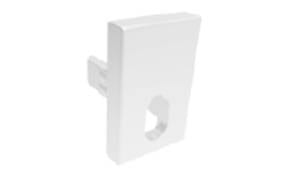 Indigo Lighting - EMBOUTS PERCES 2PC Blanc mat