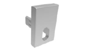 Indigo Lighting - EMBOUTS PERCES 2PC Aluminium