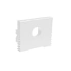 Indigo Lighting - EMBOUTS PERCES 2PC Blanc mat