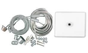 Indigo Lighting - KIT SUSPENSION L:2000mm Blanc mat