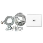 Indigo Lighting - KIT SUSPENSION L:2000mm Blanc mat