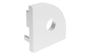 Indigo Lighting - EMBOUTS PERCES 2PC Blanc mat