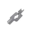 Indigo Lighting - CLIPS DE MONTAGE 4PC Acier inoxydable