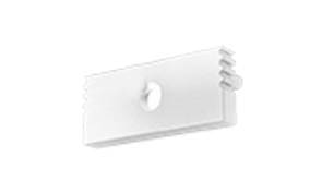 Indigo Lighting - EMBOUTS PERCES 2PC Blanc mat