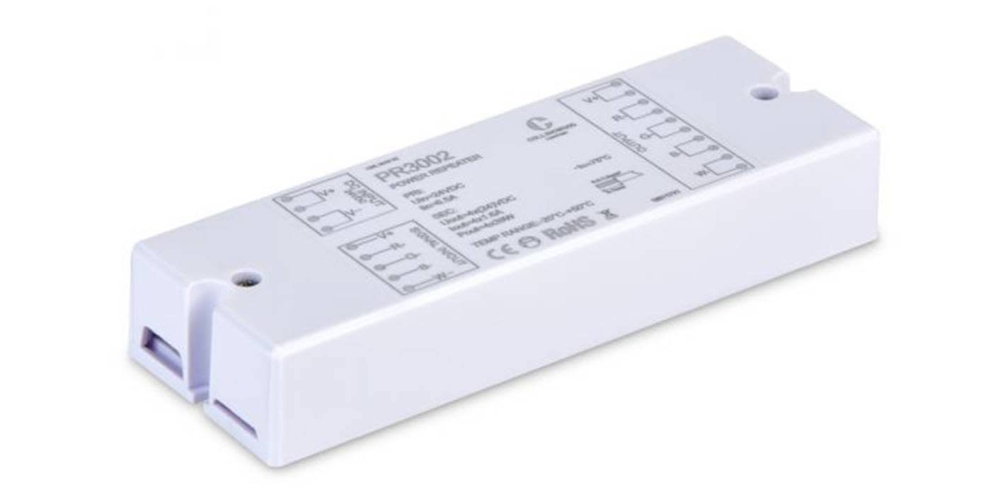 Indigo Lighting - REPETEUR DE PUISSANCE RGB(W) 24VDC 4x39W