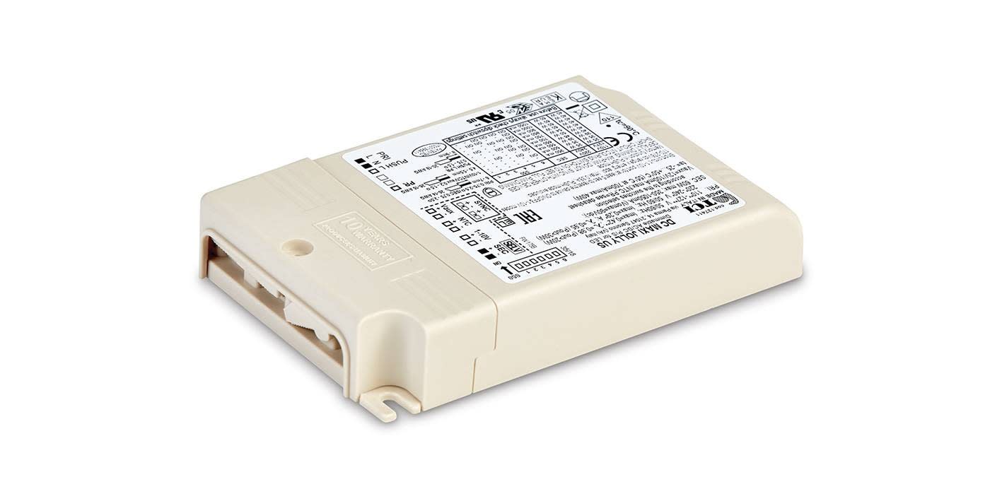 Indigo Lighting - DRIVER 1-18W 350mA CC DIM 1-10V DALI PUSH