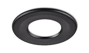 Indigo Lighting - BAGUE DE FINITION RONDE 90mm Noir mat