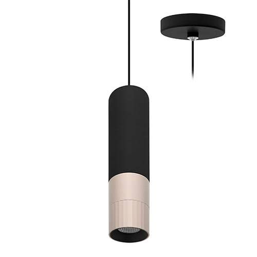 Indigo Lighting - AUREA P 6W 715Lm 38° DIM Noir mat - Rose