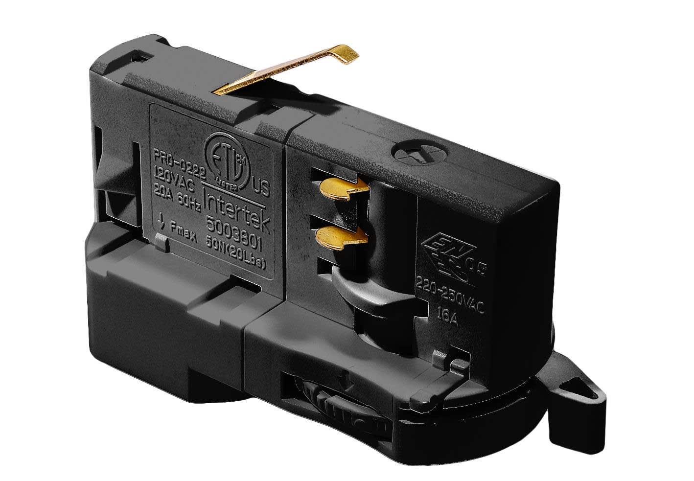 Indigo Lighting - ADAPTATEUR 10A MAX 5KG Noir