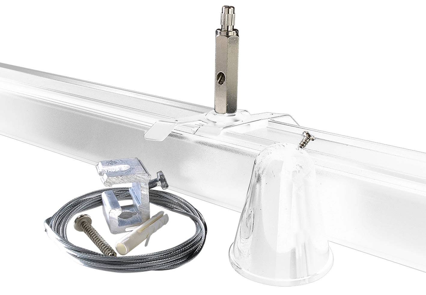 Indigo Lighting - KIT SUSPENSION L:500cm Blanc