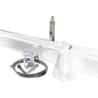 Indigo Lighting - KIT SUSPENSION L:500cm Blanc
