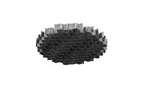 Indigo Lighting - GRILLE NID D'ABEILLE Noir
