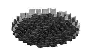 Indigo Lighting - GRILLE NID D'ABEILLE Noir