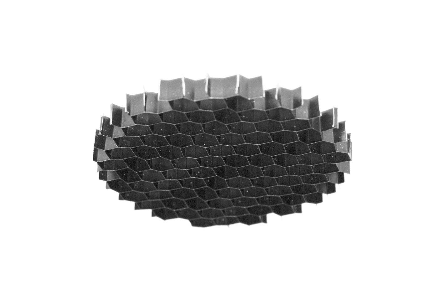 Indigo Lighting - LIMA GRILLE NID D'ABEILLE DIA.71mm Noir