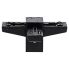 Indigo Lighting - CONNEXION ELEC T DROITE PLAFOND Noir mat