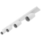 Indigo Lighting - OKTO 4 C GU10 MAX 4x10W PAR16 Blanc mat