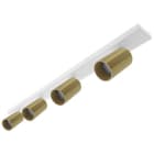 Indigo Lighting - OKTO 4 C GU10 MAX 4x10W PAR16 Blanc mat - Champagne