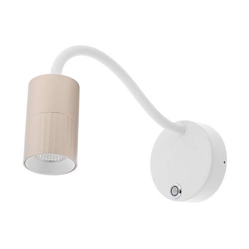 Indigo Lighting - AUREA 2 W 7W 625Lm 38° DIM Blanc mat - Rose