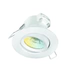 SWITCHLITE - FaloCS - Spot enc. IP44 Basc. 5W 60° CS (2700-3000-4000K) grad. Blanc