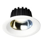 SWITCHLITE - LumiCWS? - Downlight Alu Blanc Ø120 IP54 UGR19 10W/15W <130lm/W 3000K/4000K 60°