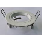 SWITCHLITE - GU10ALD? - Spot enc. alum. fixe 1/4 de tour GU10 Blanc ss lampe