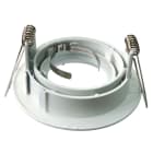 SWITCHLITE - GU10ALD? - Spot enc. alum. basculant 1/4 de tour GU10 Blanc ac lampe