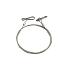 SWITCHLITE - Filin de sécurité acier 1m pour dalle LED